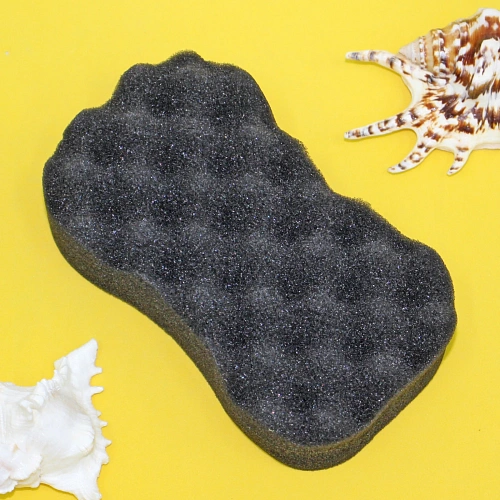 Губка для тела двухсторонняя «Для Мужчин», цвет черный, 18105см_2