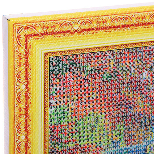 Алмазная мозаика на подрамнике с полным заполнением МИР ЯРКИХ КРАСОК, тихая осень, 2030 см_7