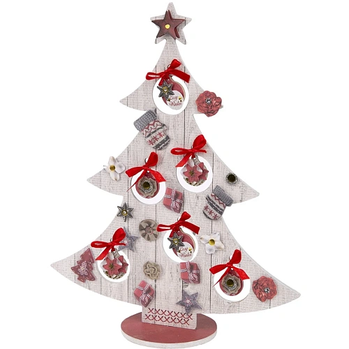 Набор для творчество Ёлка красная 24x30x9см арт80729_5