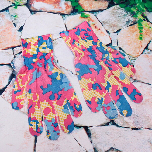 Перчатки нейлоновые Лайт-Хакки 8 р-р бупак_3