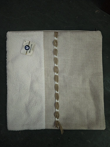 Чехол для декоративной подушки "DEFA", 43*43 см, цвет бежевый