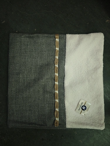 Чехол для декоративной подушки "DEFA", 43*43 см, цвет серый