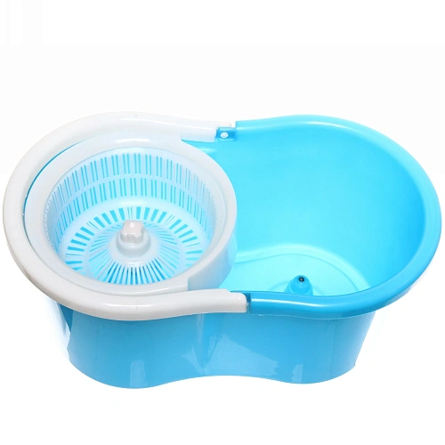 Набор для уборки (Ведро с отжимом,швабра,две насадки) 1118_5