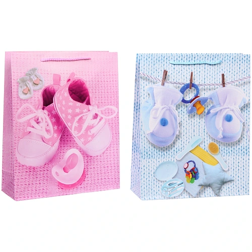 Пакет подарочный Моё счастье 263210 см, микс_3