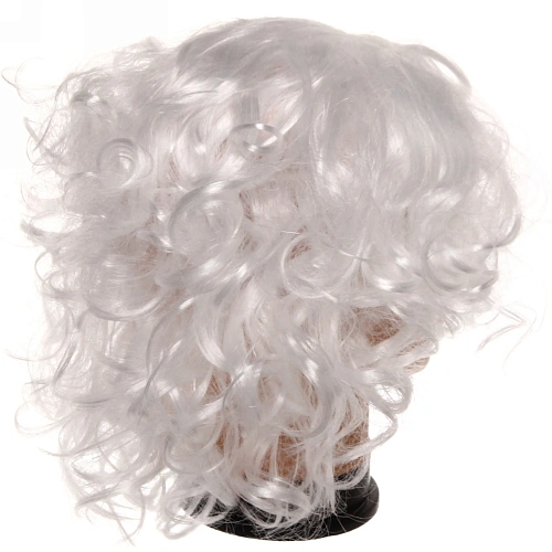 Парик карнавальный Мерлин, Белый_6