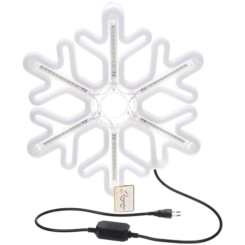 Фигура светодиодная Снегопад 38 см, 480 ламп LED, авторежим, 220V, Белый_4