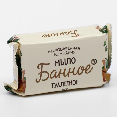 Мыло ММК 200гр Банное в цветной обертке флоупак ГОСТ 28546-2002