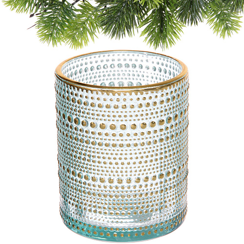 Подсвечник Хрустальный блеск 1012,5 см, Голубой_3