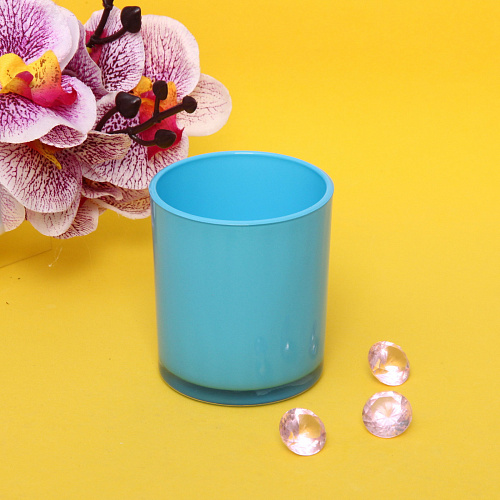 Подсвечник Радуга 78см цвет голубой_3