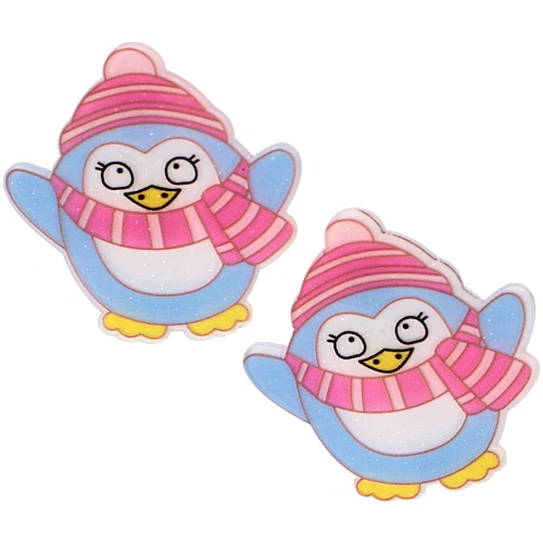 Аксессуары для волос детские 6шт БИСКВИТ, Пингвин,146см_4