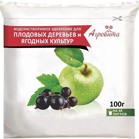Удобрение Агровита Для Плодовых Деревьев И Ягодных Культур 100Гр.-50Шт./Уп.