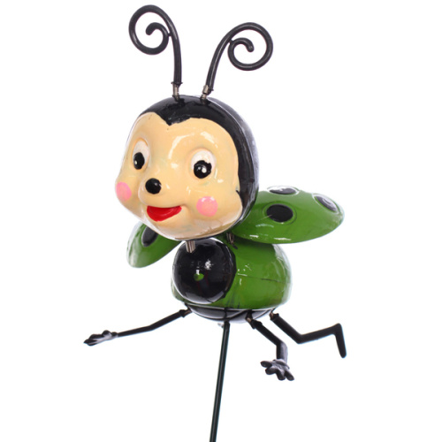 Фигура на спице "Божья коровка Мила" 8*14*60 см