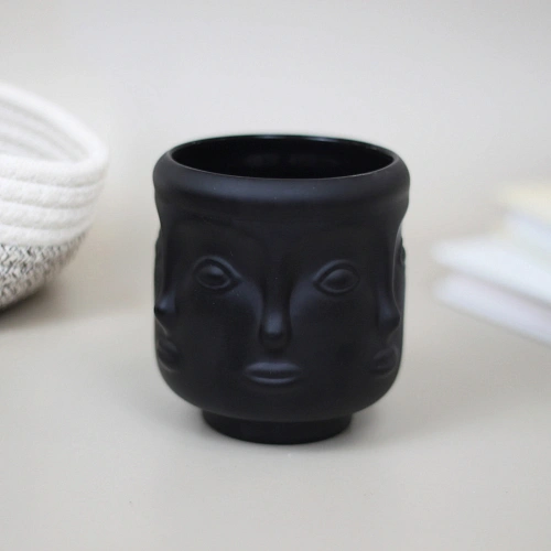 Подсвечник "Закат" 7*7,5 см, Черный