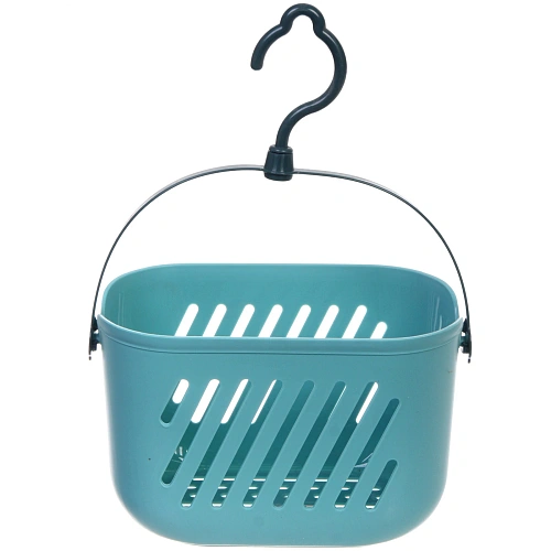 Корзинка для хранения подвесная ЛЕНАРО, цвет голубой, 231314см, нагрузка 2кг (пакет)_3