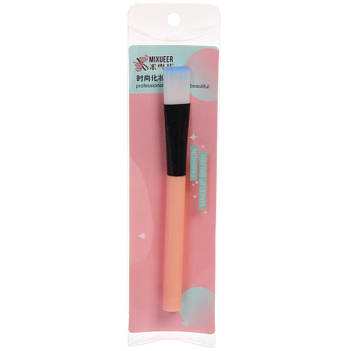 Кисть для нанесения масок"Beauty - Set", цвет персиковый, 16см