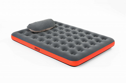 Матрас надувной Roll@Relax Airbed, 203*152*22 см + подушка Bestway (67703)