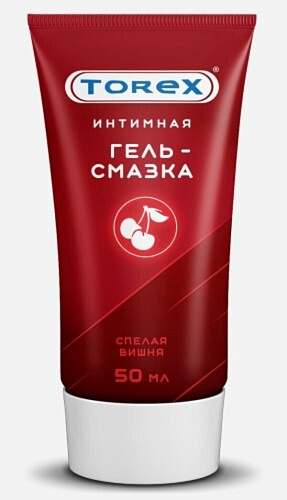 Гель-смазка TOREX "Спелая вишня" туба 50 мл