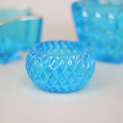 Подсвечник Грация 7,54,3 см, Голубой_5