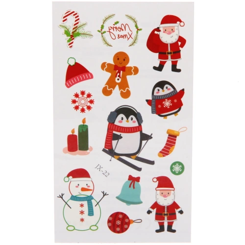 Наклейки новогодние "Зимнее волшебство" 6,7*12 см