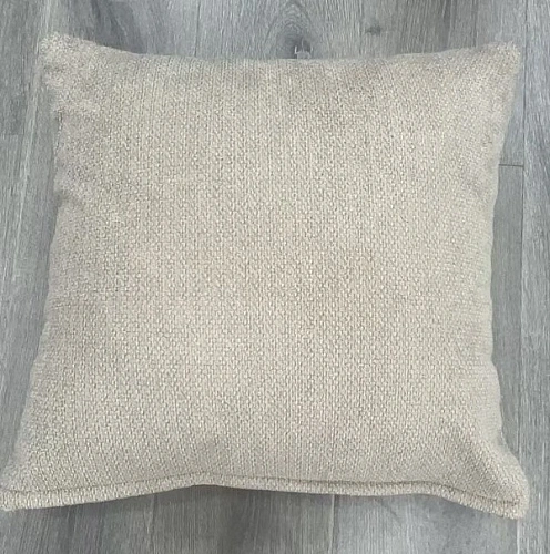 Чехол для декоративной подушки "ALMA", 43*43 см, цвет песочный