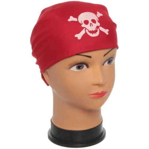 Карнавальный аксессуар "Бандана Пирата", красный