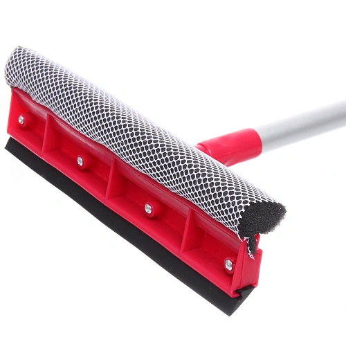 Окномойка Селфи для мытья стекол, телескопическая алюминиевая ручка 95см губка 25см 550_8