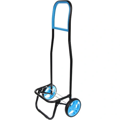 Тележка хозяйственная с сумкой (932538см, колеса 16см,грузоподъемность до 30 кг) синяя DC307_9