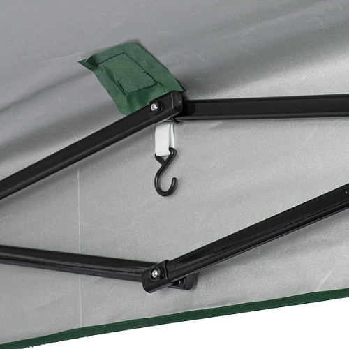 Тент-шатер Практик раздвижной в сумке 332,5м зеленый_12