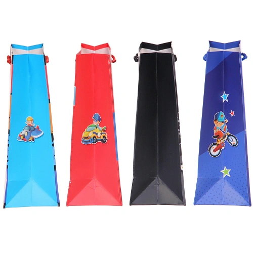 Пакет подарочный Весёлый транспорт 18248,5 см, микс_5