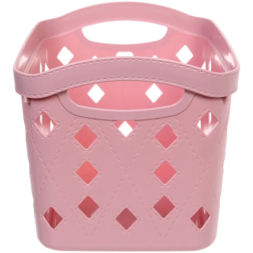 Корзинка для хранения ЛЕРБЕРГ, цвет пудровая роза, 318215203см _5