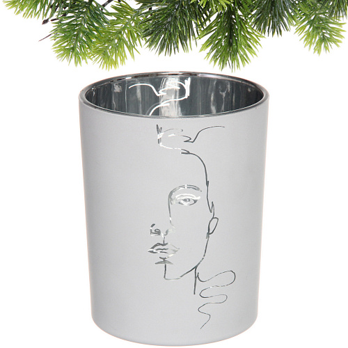 Подсвечник Нежный силуэт 1012,5 см, Белый_3