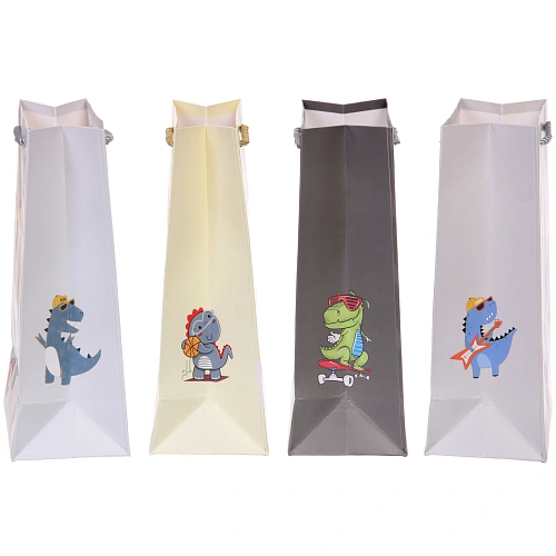 Пакет подарочный Весёлая игра 18248,5 см, микс_5