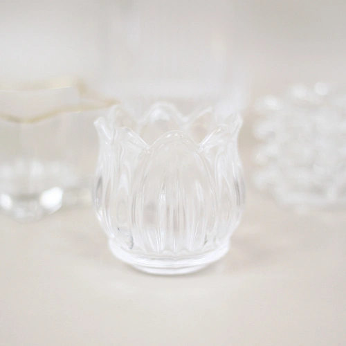 Подсвечник Кристалл 6,56,7 см, Белый_2