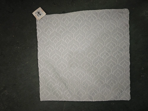 Чехол для декоративной подушки "FLORAL", 43*43 см, цвет серый