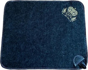 Коврик банный с вышивкой "Царь" новая, цвет серый, без упаковки