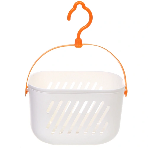 Корзинка для хранения подвесная ЛЕНАРО, цвет белый, 231314см, нагрузка 2кг (пакет)_3