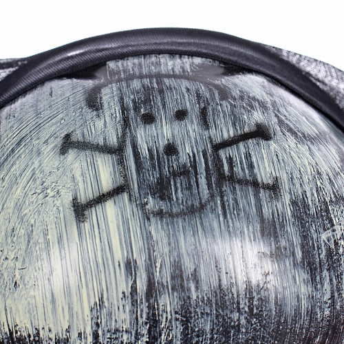 Маска карнавальная Кровавый череп_3