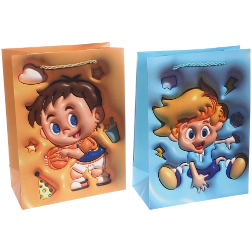 Пакет подарочный Для сына 182485 см, микс_4