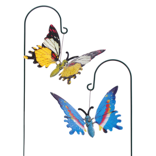 Фигура на спице "Изящная бабочка" 13*10*60 см