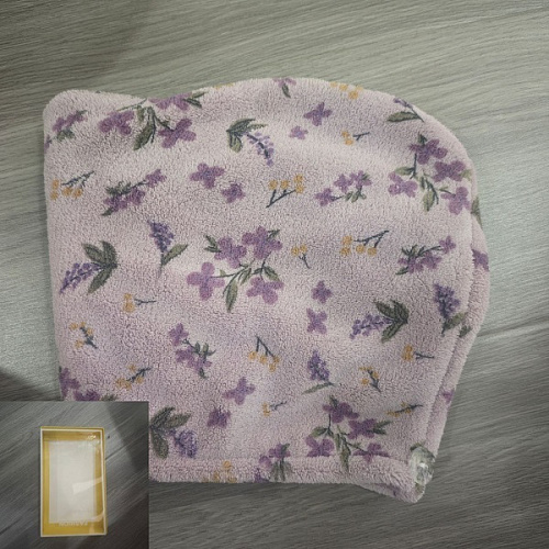 Полотенце кухонное "BOUQUET - Сирень" 35*75 см, в коробке, микрофибра